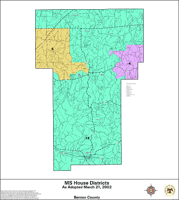 Mississippi House Districts - Adams County