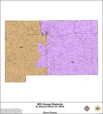 Mississippi House Districts - Stone County